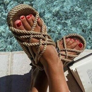 Nomadic State of Mind Rope Sandals, JC Sandals For Men and Women